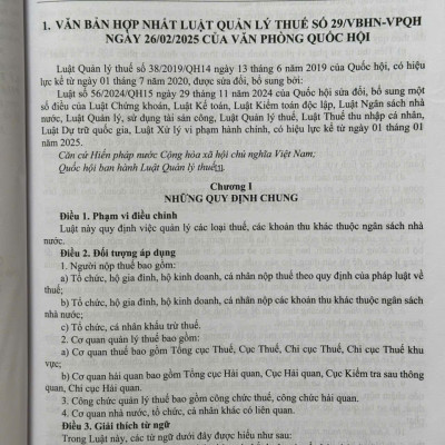 Sách Luật Quản lý Thuế – Quy Định Mới Về Quản Lý, Sử Dụng Hóa Đơn, Chứng Từ, Xử Phạt Vi Phạm hành Chính Về Thuế, Hóa Đơn (V2544D)