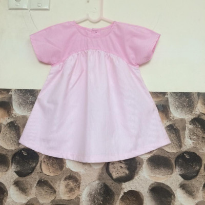 Rập giấy A0 đầm bé gái mã R182 (BẢN VẼ)