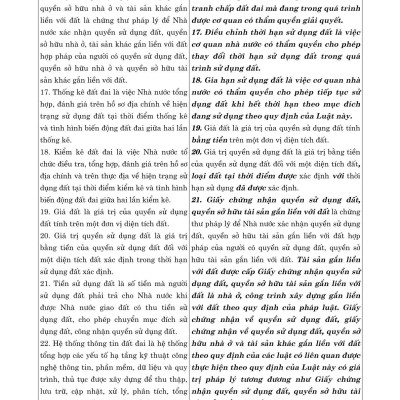 So sánh Luật Đất đai năm 2024 với Luật Đất đai năm 2013 (sửa đổi, bổ sung năm 2018) (bản in 2024)