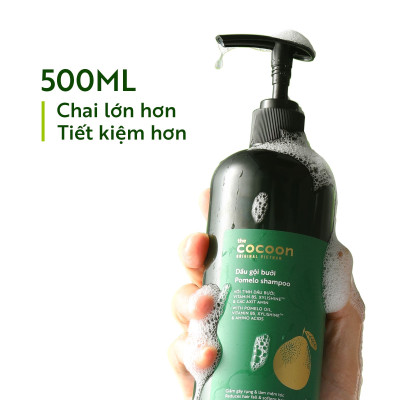 Bigsize - Dầu gội bưởi Cocoon giúp giảm gãy rụng và làm mềm tóc 500ml