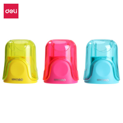 Gọt Chì Mini Deli - Lưỡi Thép Không Gỉ - Hồng/Xanh Dương/Vàng - Màu Ngẫu Nhiên -  ER01000 / ER01100