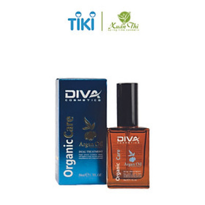 Tinh dầu hữu cơ, tinh chất Argan dưỡng tóc DIVA Argan Oil – 50ml