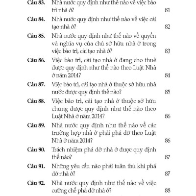 Tư Vấn, Phổ Biến Và Áp Dụng Pháp Luật Nhà Ở