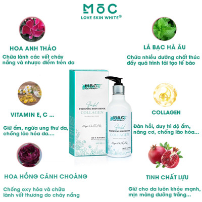 SỮA Ủ THẢI ĐỘC TRUYỀN TRẮNG - COLLAGEN /300G  - MỘC