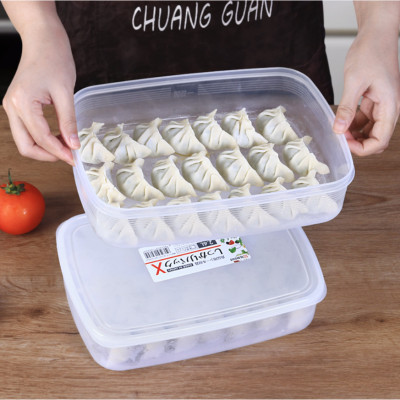 Hộp bảo quản thực phẩm hình chữ nhật dung tích 2.6 L Nakaya - Hàng nội địa Nhật Bản.