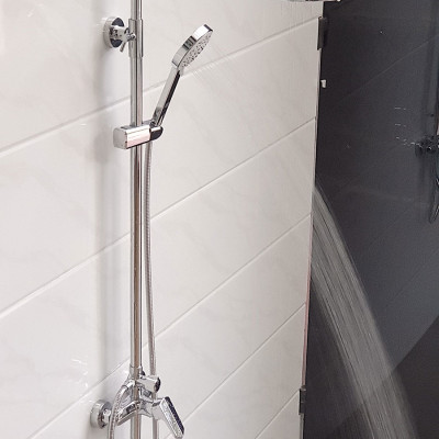 Cây sen nóng lạnh Đồng mạ Chrome Eurolife EL-S924 (Trắng bạc)