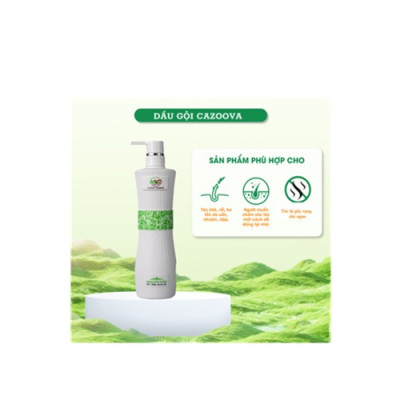 Dầu gội giảm gàu, phục hồi tóc hư tổn tóc, loại bỏ tế bào chết da đầu CAZOOVA 500ML & 780ML