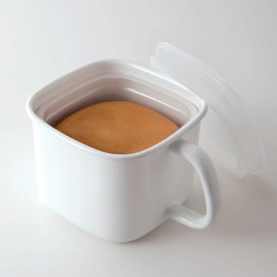 Hộp đựng & bảo quản thực phẩm nắp mềm có tay cầm 800ml - made in Japan