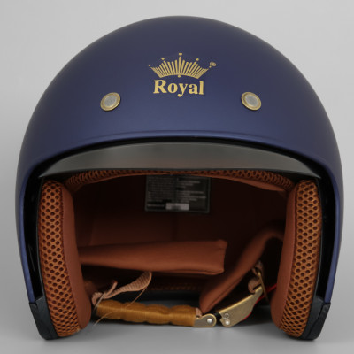 Mũ bảo hiểm 3/4 size XL Royal M139 - Hàng chính hãng - Xanh tím 