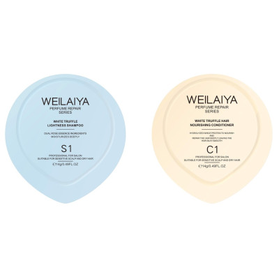 Combo 5 Set Minisize Dầu gội xả phục hồi đa tầng Nấm Truffle Weilaiya - Hương nước hoa