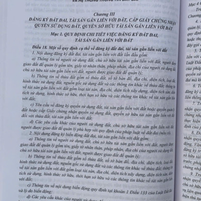 Chỉ dẫn tra cứu và áp dụng Luật Đất đại năm 2024
