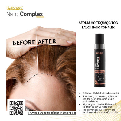 Serum Hỗ Trợ Mọc Tóc Lavox Nanocomplex 100ml