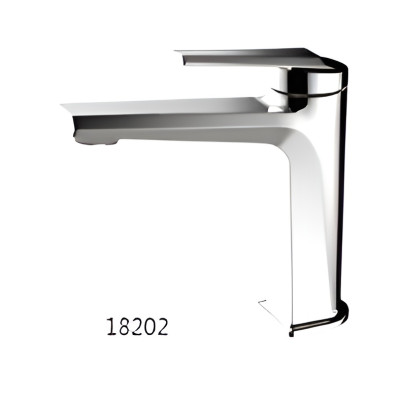 VÒI LAVABO ĐỒNG THAU NÓNG LẠNH EUROVINTO CAO CẤP MÃ 18202