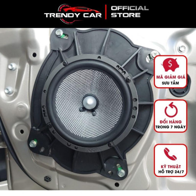 Vòng đệm loa/ Dưỡng loa bầu dục đường kính 16cm cho Ford, Subaru Vios đế loa cánh ovan dòng xe Toyota, ford, lexus