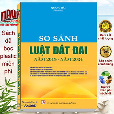 So Sánh Luật Đất Đai 2013 với Luật Đất Đai 2024 (V2409D)