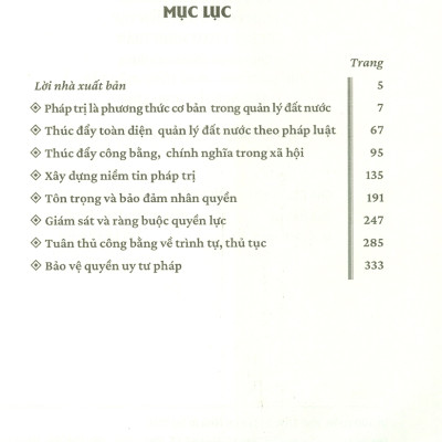 LÔGÍCH PHÁP TRỊ TRONG QUÁ TRÌNH HIỆN ĐẠI HÓA QUẢN LÝ ĐẤT NƯỚC - Vương Tĩnh - Vũ Thị Thìn dịch - Nxb Chính trị Quốc gia Sự thật – bìa mềm