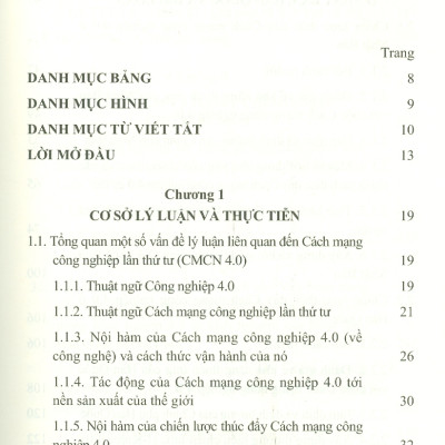 Chiến Lược Thúc Đẩy Cách Mạng Công Nghiệp 4.0 Ở Nhật Bản, Hàn Quốc, Đài Loan - Hàm Ý Chính Sách Cho Việt Nam (Sách chuyên khảo)