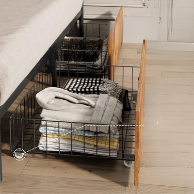 [ Miễn phí giao hàng và lắp đặt TP. HCM] Giường ngủ sắt hiện đại Ohaha - GS009