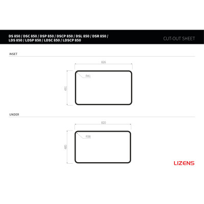 Chậu rửa inox 304 đơn Lizens LDSP 850