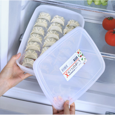 Hộp bảo quản thực phẩm hình chữ nhật dung tích 2.6 L Nakaya - Hàng nội địa Nhật Bản.