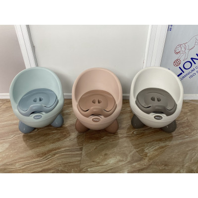 Bô Ngồi Vệ Sinh Hình Gấu Hokori Cho Trẻ Em Có Nắp Đậy