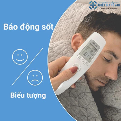 Nhiệt Kế Hồng Ngoại Đo Trán Beurer FT90 - Đo Nhiệt Độ Cơ Thể, Môi Trường - Phù Hợp Mọi Đối Tượng