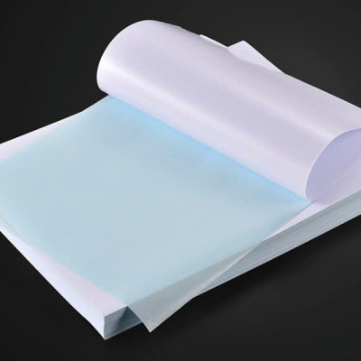 Xấp 100 Tờ Giấy Decal A4-A5 Đế Xanh-Đế Vàng In Tài Liệu