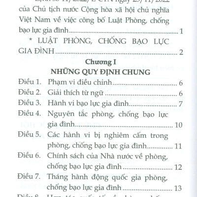 Luật Phòng, Chống Bạo Lực Gia Đình Năm 2022