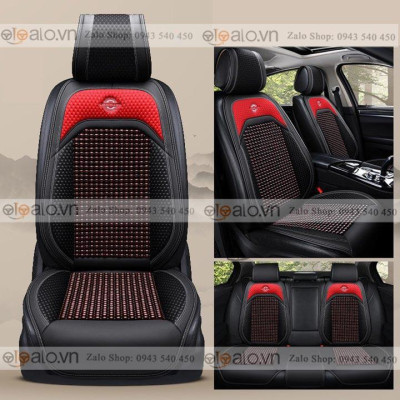 Áo trùm lót bọc ghế da xe ô tô Ford Ranger da hạt gỗ tự nhiên CAO CẤP
