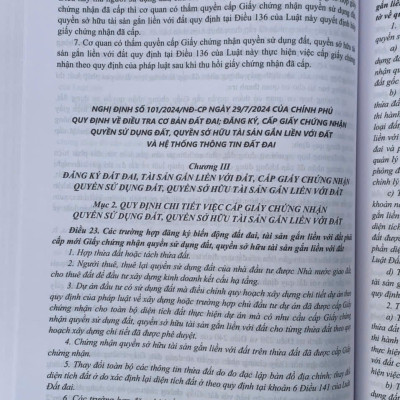 Chỉ dẫn tra cứu và áp dụng Luật Đất đại năm 2024
