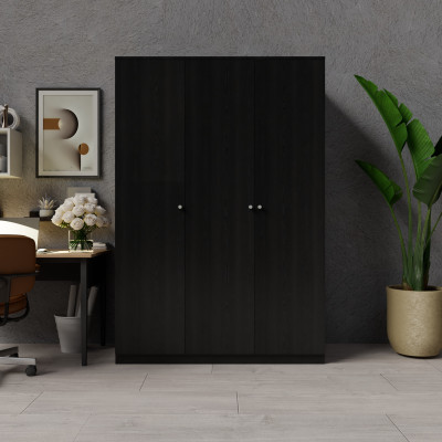 [Happy Home Furniture] OLA, Tủ quần áo 3 cánh mở, 120cm x 54cm x176cm ( DxRxC), TCM_082