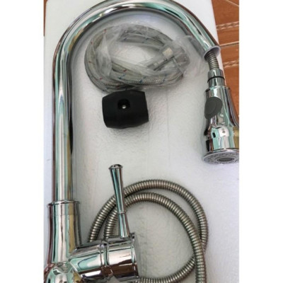 VÒI CHEN NÓNG LẠNH DÂY RÚT ĐỒNG THAU