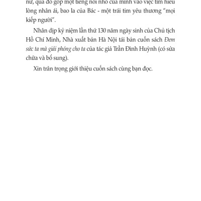 Đem Sức Ta Mà Giải Phóng Cho Ta