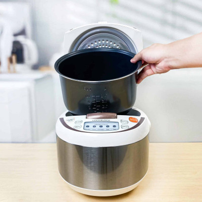 Nồi Cơm Điện 1,8L LocknLock EJR156 - EJR351BRW - Hàng Chính Hãng Bảo Hành 2 Năm