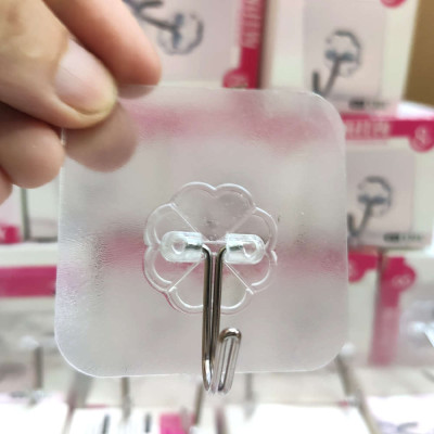 Bộ 8 móc Inox dinh tường 10kg siêu dính KM-5301 hàng Nhật