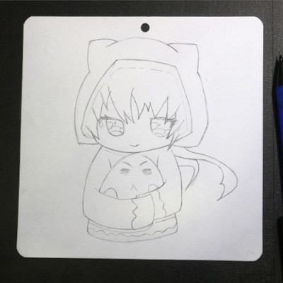 Giấy vẽ màu nước vẽ lên màu ấn tượng giấy dày kích thước (14 x 14) cm bo 4 góc 40 tờ AR516 Green Art - Hàng chính hãng