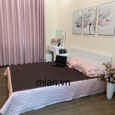 Chiếu Hạt Gỗ Trắc Mộc - Kích thước 1,8mx2m hạt 1.8cm ( video,hình thật )