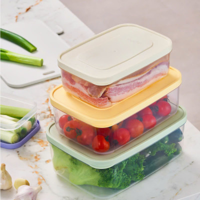 Bộ 7 hộp thực phẩm Inochi. Nhựa pp an toàn chịu nhiệt tốt, sử dung được trong lò vi sóng ( Tặng kèm khăn lau đa năng pakasa) - Hàng Chính Hãng