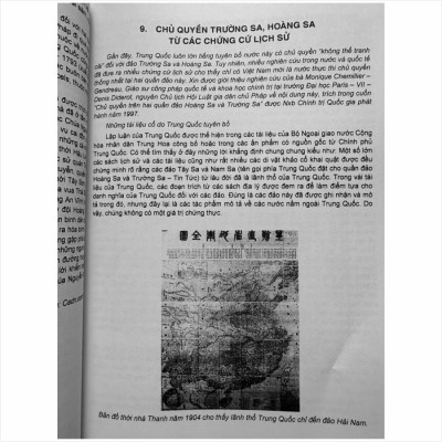 Sách ChủQuyền Biển Đảo Và Biên Giới Trên Đất Liền Việt Nam - Trung Quốc Tiến Tới Vì Hòa Bình, Ổn Định, Hữu Nghị, Hợp Tác, Phát Triển - V1041P