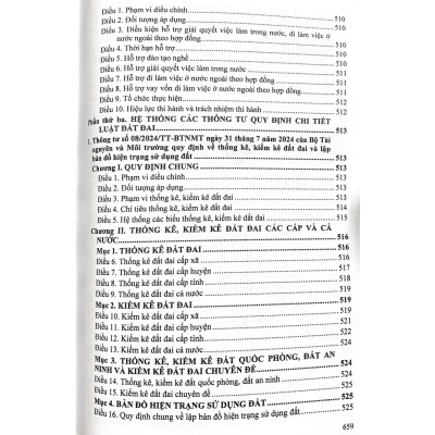 Luật Đất Đai hệ thống các văn bản quy định chi tiết thi hành