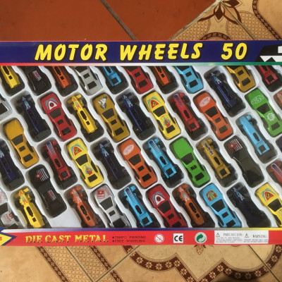 Bộ  Ô Tô 50 Chiếc Bằng Sắt