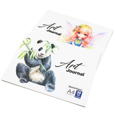 Tập Vẽ Art Journal A4 - 40 Trang 220gsm - The Sun - Panda