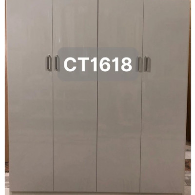 Tủ quần áo nhựa 4 cánh thanh treo ĐV Tundo 164 x 185 x 47 cm nhiều màu lựa chọn