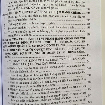 Tra Cứu Các Hành Vi Vi Phạm Hành Chính Và Mức Xử Phạt Trong Lĩnh Vực Đất Đai, Nhà ở, Xây Dựng Và Kinh Doanh Bất Động Sản 