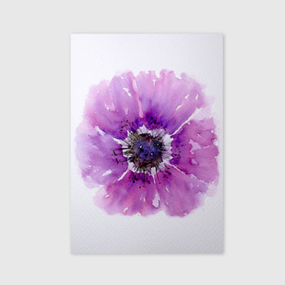 Giấy vẽ màu nước A5 giấy cao cấp có vân đẹp màu trắng sang, dòng giấy chuyên dụng chất giấy dày định lượng 260gsm nhập từ Ý 15 tờ TI599 Green Art- Hàng chính hãng