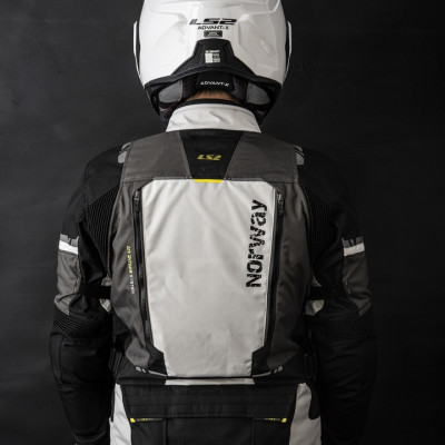 Mũ Bảo Hiểm Fullface Lật Hàm 180độ LS2 FF901 Advant X Fiberglass - Sợi thuỷ tinh