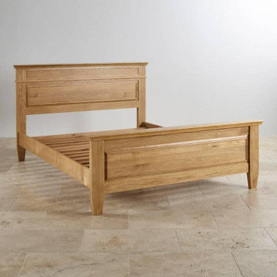 [Trả góp 0%] Giường Classic gỗ sồi IBIE nhiều tùy chọn