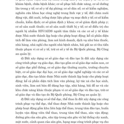 Các văn bản hướng dẫn thi hành Luật đất đai ( sửa đổi,bổ sung năm 2024)