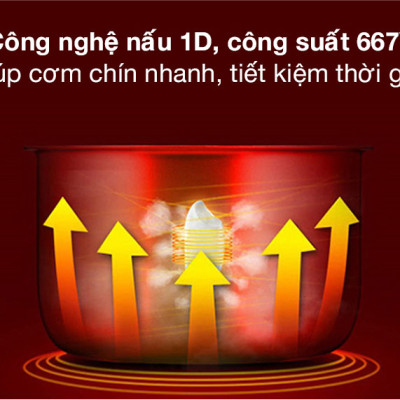 HÀNG CHÍNH HÃNG: Nồi cơm điện Tiger dung tích 1.8l  JNP - 1800 MADE IN JAPAN màu hồng và nâu