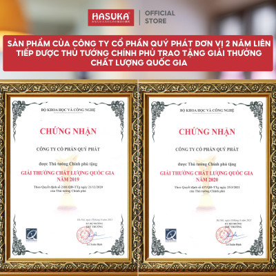 Nồi cơm điện HASUKA HSK-868 PLUS dung tích 1.8L, công suất 900W, lòng niêu dầy phủ chống dính ceramic, chống xước siêu bền - Hàng chính hãng